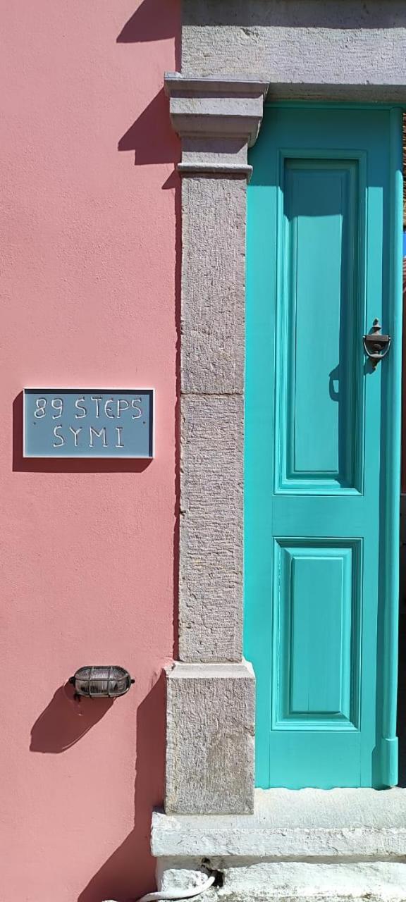 89 Steps Symi Apartman Kültér fotó